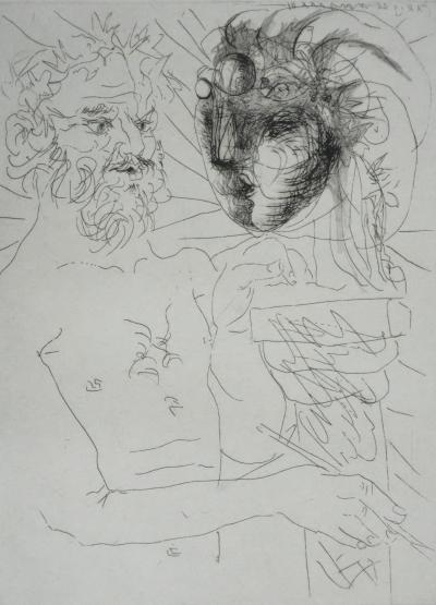 Pablo PICASSO : Le sculpteur et son œuvre, Gravure 2
