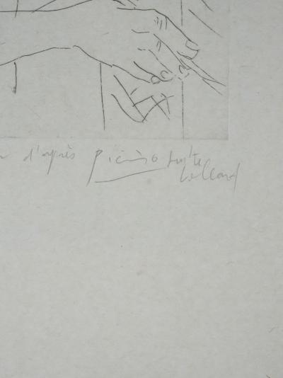 Pablo PICASSO : Le sculpteur et son œuvre, Gravure 2