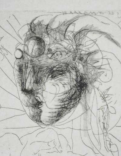 Pablo PICASSO : Le sculpteur et son œuvre, Gravure 2