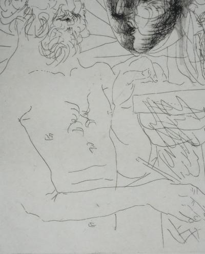 Pablo PICASSO : Le sculpteur et son œuvre, Gravure 2