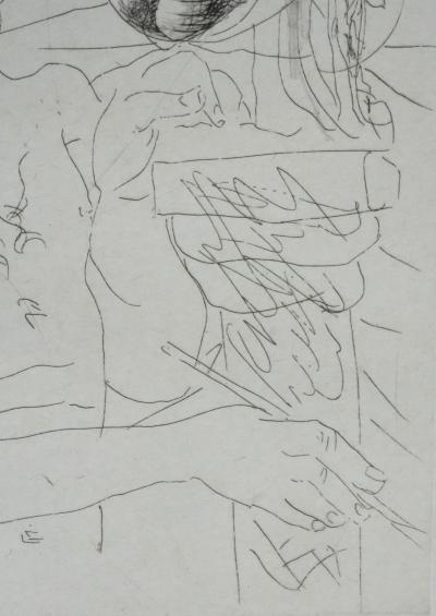 Pablo PICASSO : Le sculpteur et son œuvre, Gravure 2