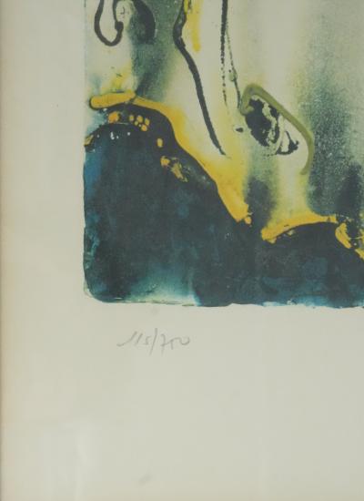 Salvador DALI : Chevalier Triomphant, Lithographie originale signée 2