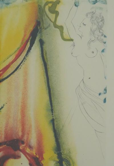 Salvador DALI : Chevalier Triomphant, Lithographie originale signée 2
