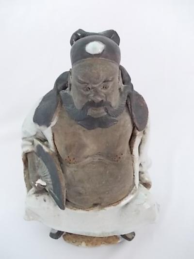 Chine - Sage en grès émaillé, début du XXème siècle 2