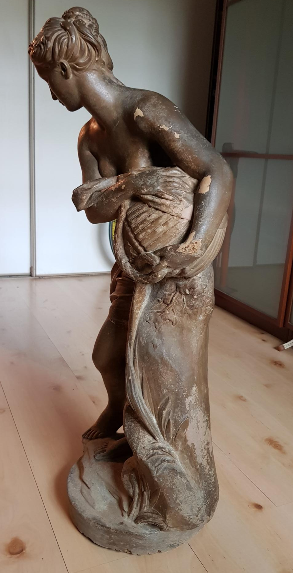 Etienne Maurice FALCONET (after) - Bather - Sculpture in terracotta ...