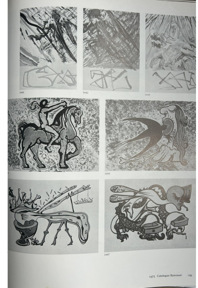 Salvador DALI -  Vittoria dell’uomo primitivo - Lithographie originale signée et numérotée au crayon 2