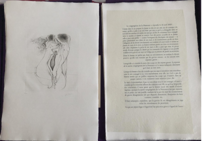 Hans BELLMER - Monseigneur Bouvier Les Mystères du Confessionnal 2
