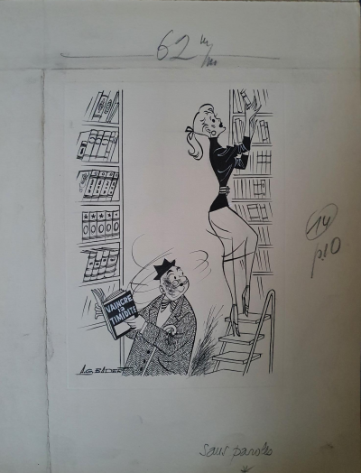 Albert-Georges BADERT - Vaincre la timidité - Dessin 2