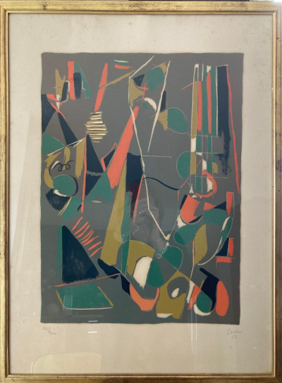 André LANSKOY - Sans titre, 1967 - Lithographie signée au crayon 2