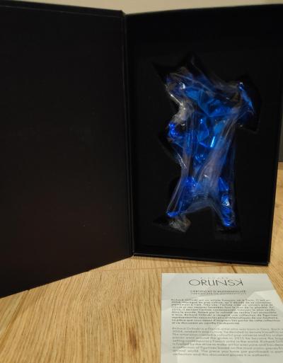 Richard ORLINSKI- Le Bear Spirit (Blue Edition)  - Sculpture 2