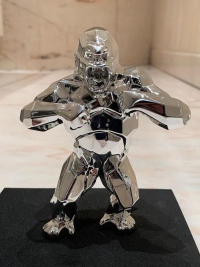 Richard ORLINSKI - Kong Spirit Silver - Sculpture en résine 2