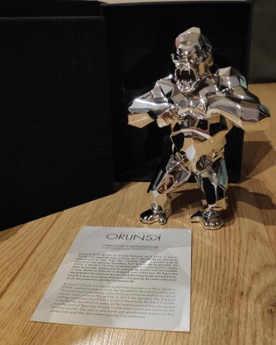 Richard ORLINSKI - Kong Spirit Silver - Sculpture en résine 2