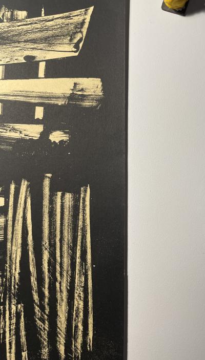 Pierre SOULAGES- Lithographie n°9, 1959 - Lithographie originale 2