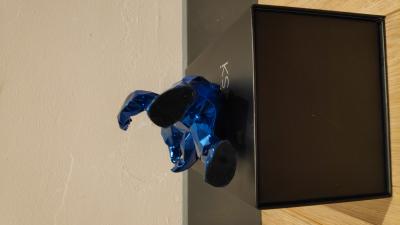 Richard ORLINSKI- Le Bear Spirit (Blue Edition)  - Sculpture 2