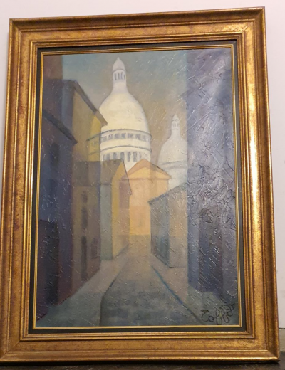 Louis TOFFOLI - Montmartre - Huile sur toile 2