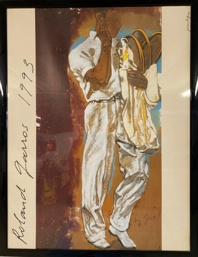 Jean LE GAC - Roland Garros, 1993 - Affiche 2