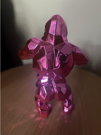 Orlinsky - Kong Rose - Sculpture en résine 2