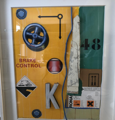 Peter KLASEN - Brake Control, circa 1980 - Acrylique sur toile signée 2