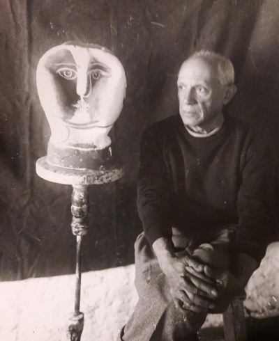 Michel SIMA - Portrait de Picasso - Photographie 2