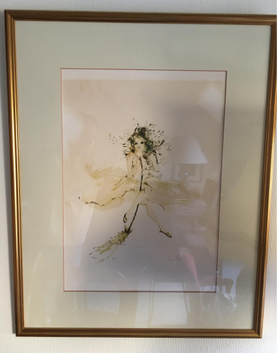 Léonor FINI - Sorcière - Lithographie signée au crayon 2