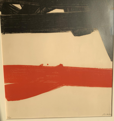 Pierre SOULAGES -  Lithographie 27,1969 - Lithographie signée et numérotée au crayon 2