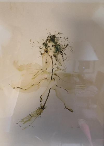Léonor FINI - Sorcière - Lithographie signée au crayon 2