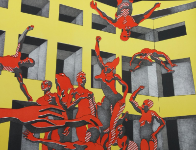 Henri CUECO - Ensemble de trois lithographies 2