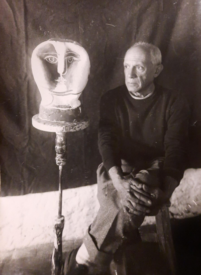 Michel SIMA - Portrait de Picasso - Photographie 2