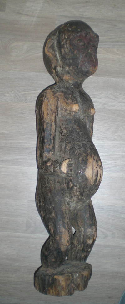 Cameroun - Singe Bulu, statuaire Byeri Fang 2