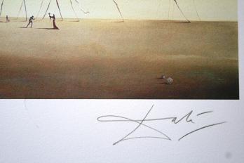 Salvador DALI (1904-1989) (d’après) - La tentation de Saint Antoine, 1988, Lithographie 2