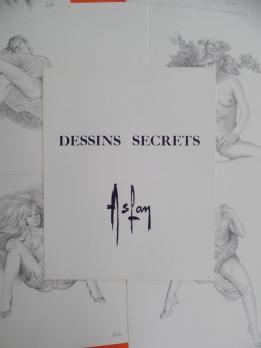 Alain Gourdon dit ASLAN - Cahiers secrets, 1982, 8 lithographies 2