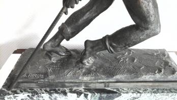 Sylvain NORGA (1892-1968) - Figure en Bronze 2