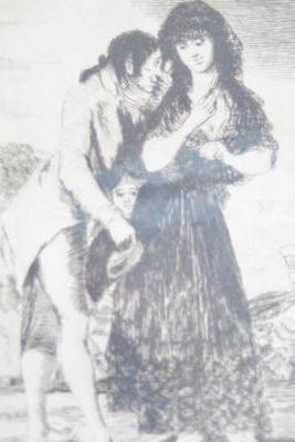 Francisco de Goya (1746-1828) Etching from 