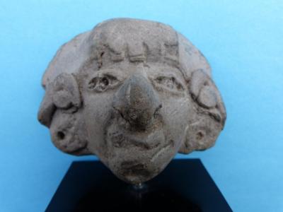 Tête en terre cuite, Maya Guatemala - 650 à 950 après J.C 2