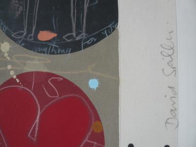 David Spiller Original acrylic on canvas painting 