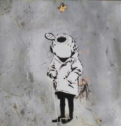 BANKSY (NÉ EN 1974) Blur: «Think tank» 2