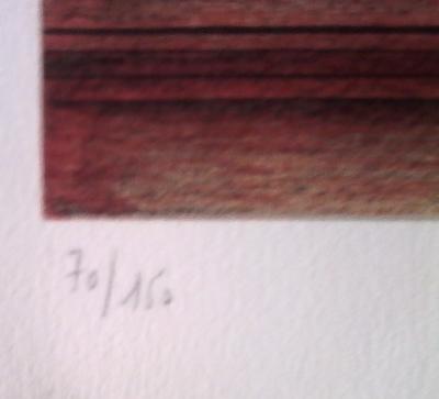 Sophie Buisson Lithographie signée et numérotée 2