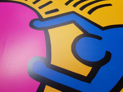 Keith HARING (d’après) - International youth year, 1985 - Sérigraphie 2