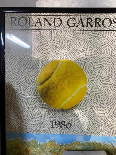 Jiri KOLAR - Roland Garros, 1986  - Affiche 2