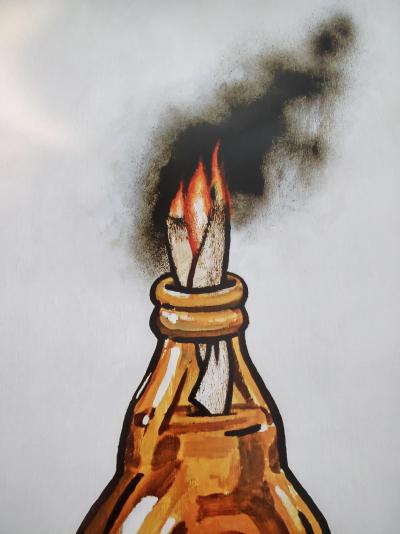 BANKSY - Tesco Petrol Bomb, 2011 - Affiche 2