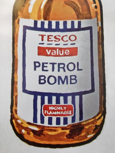 BANKSY - Tesco Petrol Bomb, 2011 - Affiche 2