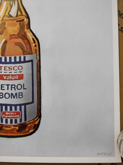 BANKSY - Tesco Petrol Bomb, 2011 - Affiche 2