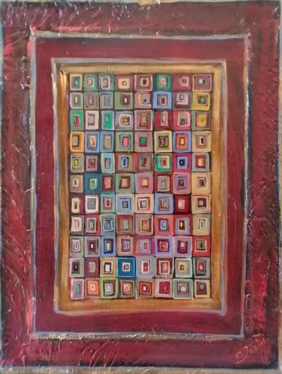 Christian JODIN - Sans titre - Huile sur toile 2