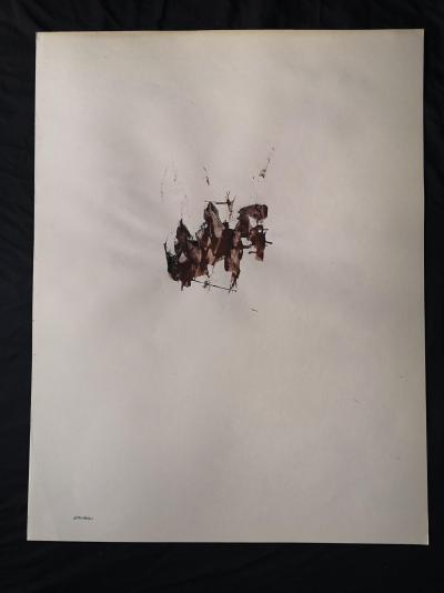 Antonio PALOU - Pierres précieuses, circa 1970/79 - Acrylique sur papier 2
