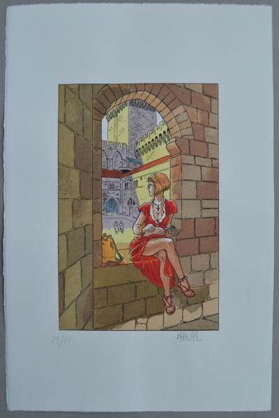 Jean-Charles Kraehn - La religieuse - Pochoir 2