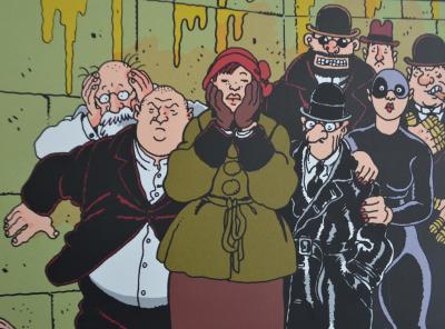 Jacques Tardi - Le mystère des profondeurs, 1998 - Sérigraphie signée au crayon 2