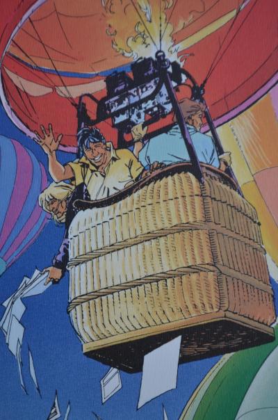 Philippe  Francq - Francq montgolfière - 2001 - sérigraphie 2