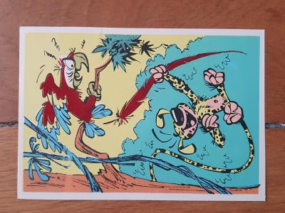 André Franquin - Spirou, Gaston Lagaffe, Fantasio, Spip, Marsupilami  - Ensemble de 12 cartes postales 2
