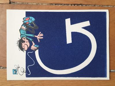 André Franquin - Spirou, Gaston Lagaffe, Fantasio, Spip, Marsupilami  - Ensemble de 12 cartes postales 2