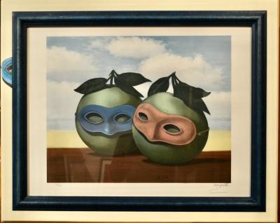 René MAGRITTE (d’après) - La Valse Hésitation - Lithographie 2